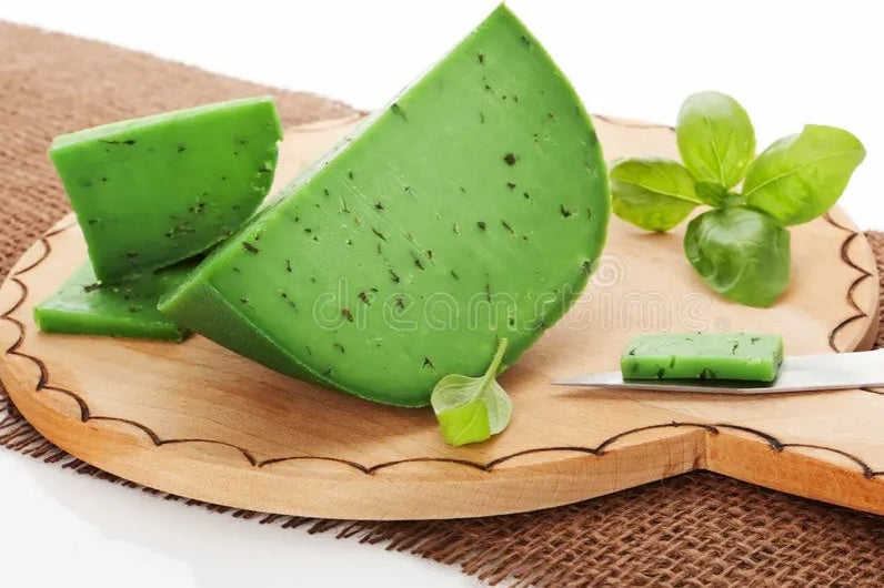 Gouda verdé à la pâte verte
