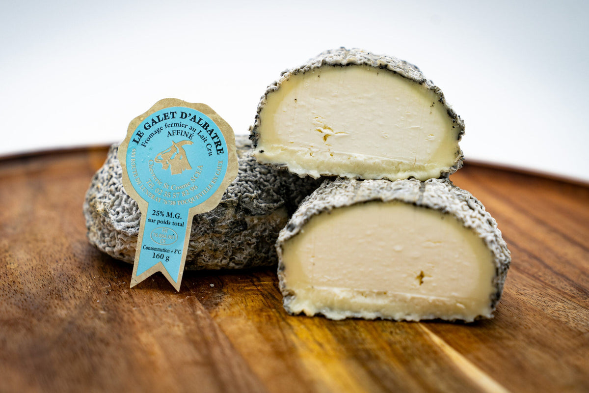 Galet d’Albâtre, fromage de chèvre